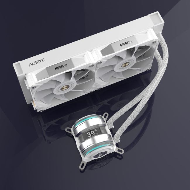 Система водяного охлаждения ALSEYE i240-W-SE White (AS.02.08.0013) Для сокета AM3
