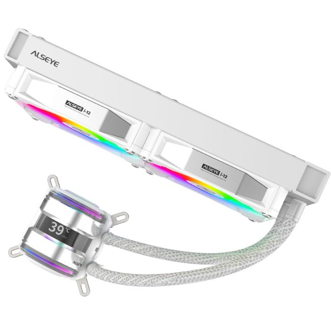 Система водяного охлаждения ALSEYE i240-W-SE White (AS.02.08.0013) Для сокета 1200