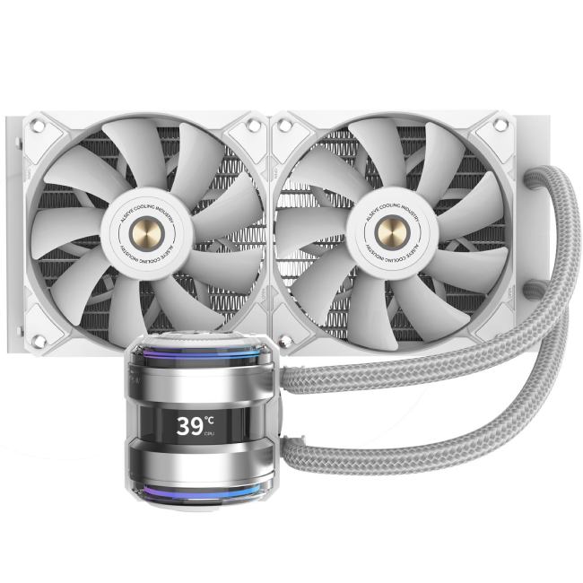 Система водяного охлаждения ALSEYE i240-W-SE White (AS.02.08.0013) Назначение для процессора