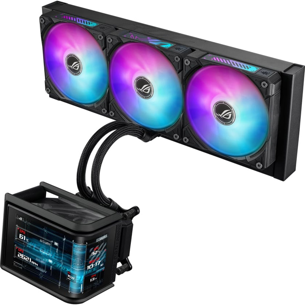 Система водяного охолодження ASUS ROG Ryuo IV SLC 360 ARGB (90RC0151-B0EAY0) Призначення для процесора