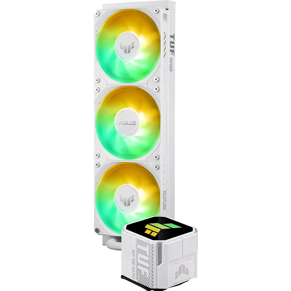 Внешний вид Система водяного охлаждения ASUS TUF Gaming LC III 360 ARGB White (90RC0192-B0EAY0)