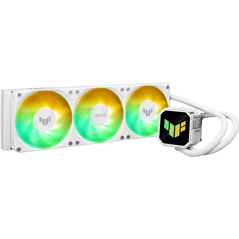Система водяного охлаждения ASUS TUF Gaming LC III 360 ARGB White (90RC0192-B0EAY0) Для сокета AM4