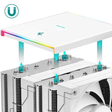 Кулер процесорний DEEPCOOL AK620 Digital WH White (R-AK620-WHADMN-GJD)