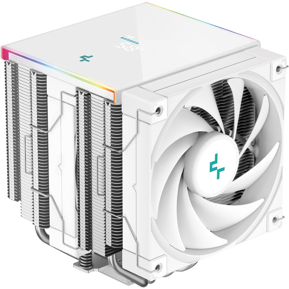 Кулер процесорний DEEPCOOL AK620 Digital WH White (R-AK620-WHADMN-GJD)