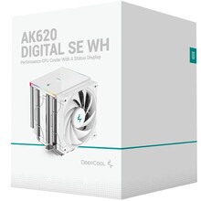Кулер процесорний DEEPCOOL AK620 Digital WH White (R-AK620-WHADMN-GJD)