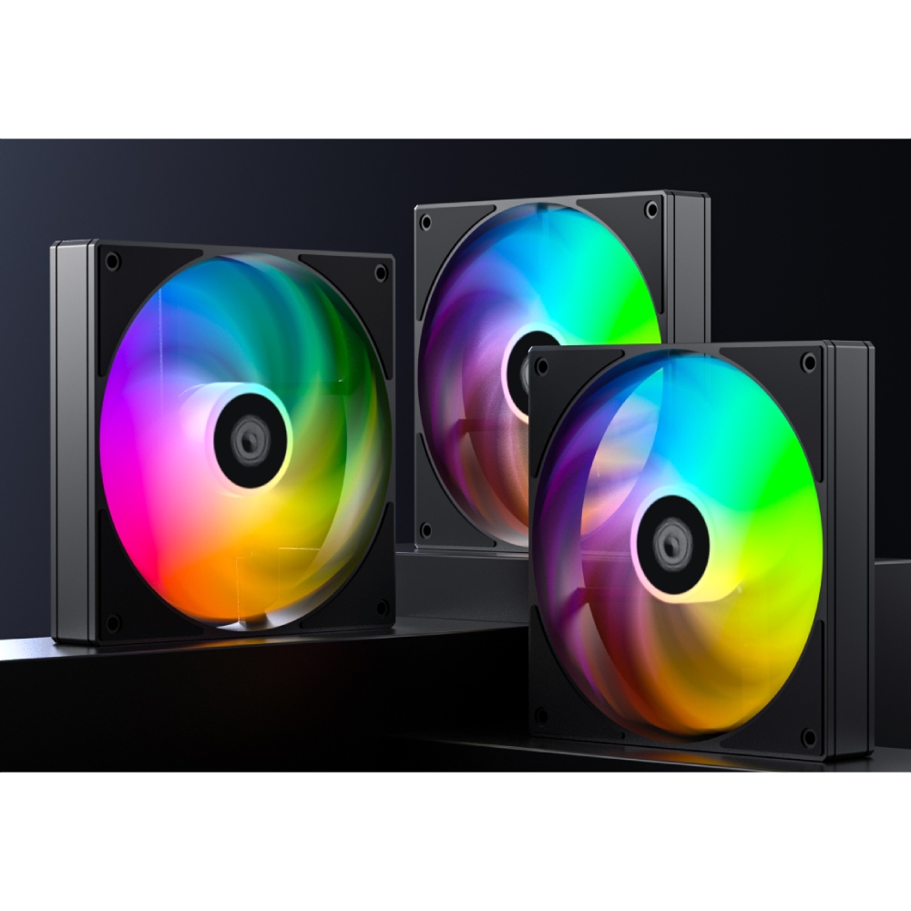 В інтернет магазині Набір корпусних кулерів ID-COOLING AS-120-ARGB-K Trio Black