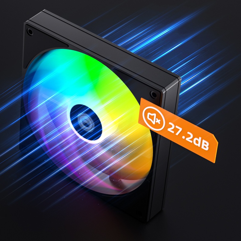 В Україні Набір корпусних кулерів ID-COOLING AS-120-ARGB-K Trio Black