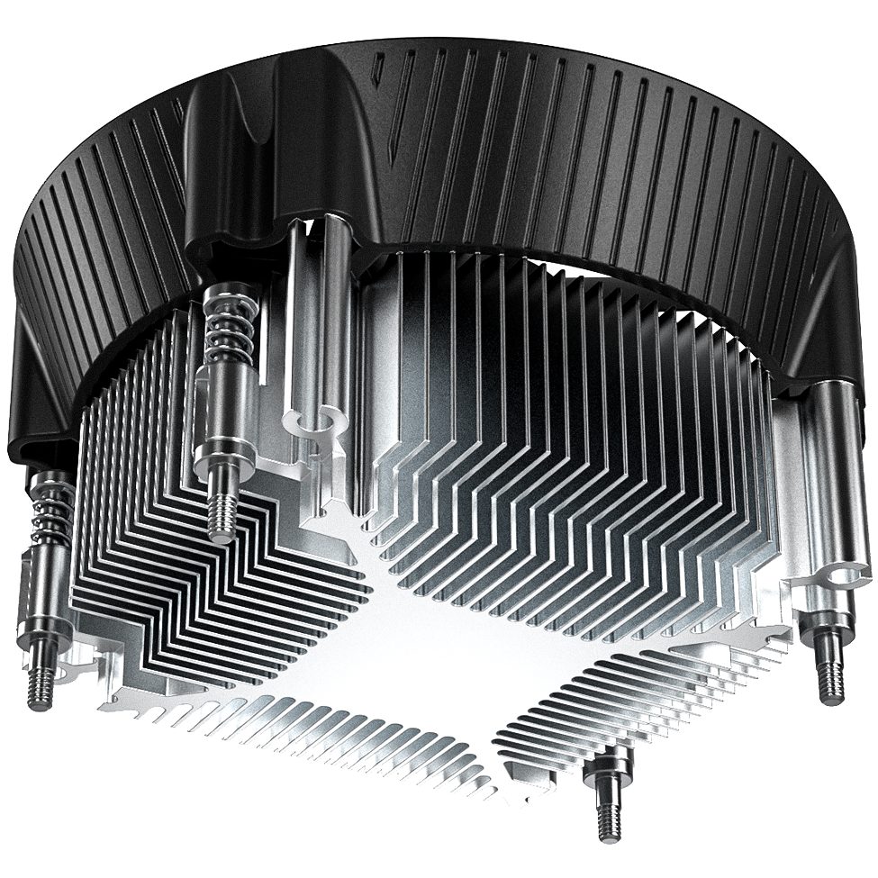 Зовнішній вигляд Кулер процесорний ID-COOLING DK-07A Black