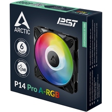 Кулер корпусний ARCTIC P14 Pro A-RGB Black (ACFAN00315A)