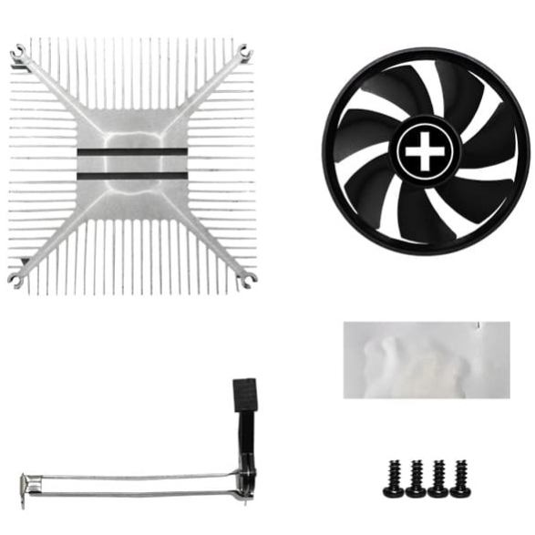 Кулер процесорний XILENCE A250PWM Black (XC335) Конструкція системи охолодження кулер+радіатор