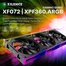 Набір кулерів корпусних XILENCE GAMING XPF360.ARGB PWM 3 шт Black (XF072)