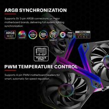 Набір кулерів корпусних XILENCE GAMING XPF360.ARGB PWM 3 шт Black (XF072)