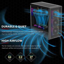 Набір кулерів корпусних XILENCE GAMING XPF360.ARGB PWM 3 шт Black (XF072)