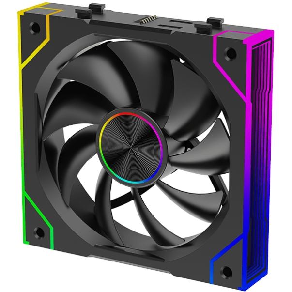 Набір кулерів корпусних XILENCE GAMING XPF360.ARGB PWM 3 шт Black (XF072) Конструкція системи охолодження кулер