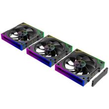 Набір корпусних кулерів XILENCE GAMING XPF360R.ARGB PWM REVERSE 3 шт Black (XF073)