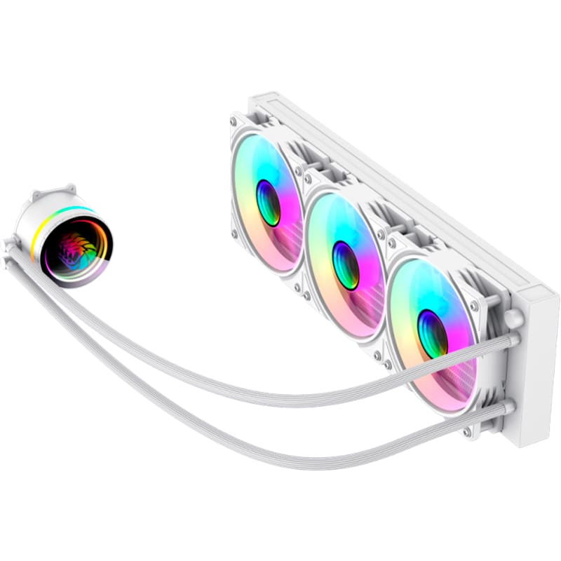 Система водяного охлаждения GAMEMAX IceBurg 360 Infinity WH Для сокета FM3