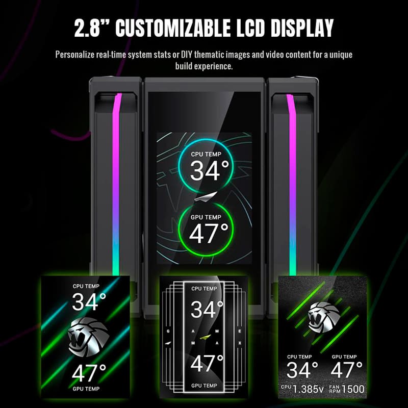 Покупка Кулер процессорный GAMEMAX SIGMA 620 BK