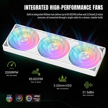 Система водяного охлаждения GAMEMAX GLACIER 360 LCD WH