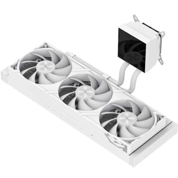 Заказать Система водяного охлаждения GAMEMAX GLACIER 360 LCD WH
