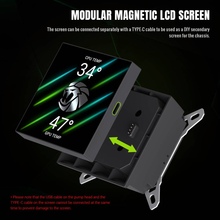 Система водяного охлаждения GAMEMAX GLACIER 360 LCD BK