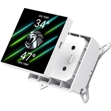 Система водяного охлаждения GAMEMAX GLACIER 240 LCD WH, TDP 280W