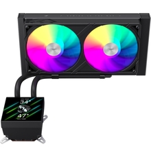 Система водяного охлаждения GAMEMAX GLACIER 240 LCD BK