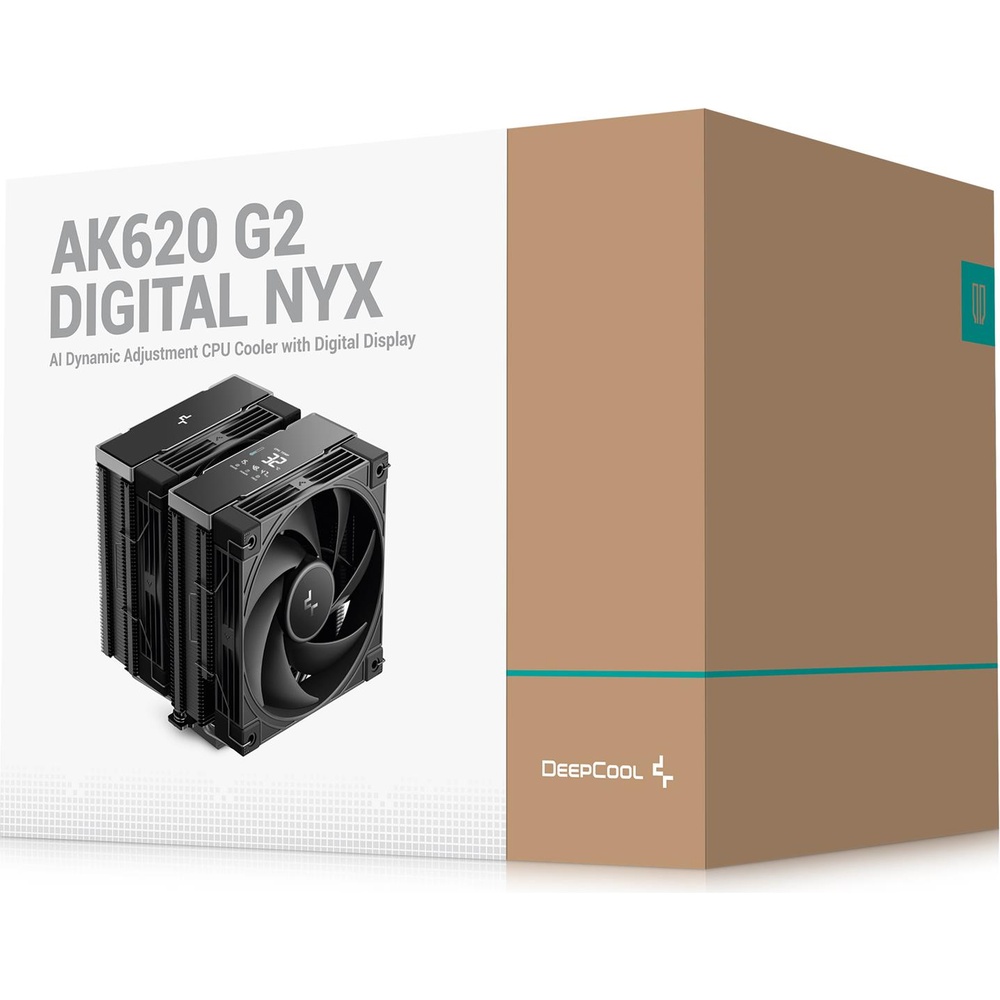 Зображення Кулер процесорний DEEPCOOL AK620 G2 NYX Black (R-AK620G2-BKNNMN-GJD-1)