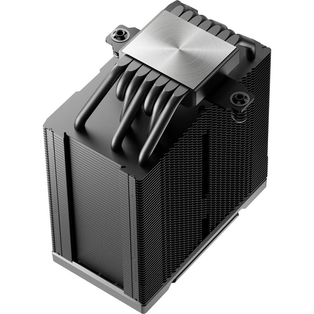 Кулер процесорний DEEPCOOL AK700 NYX Black (R-AK700-BKNNMN-GJD-1) Додатково 4-сегментний цифровий екран (температура, завантаження, потужність, частота CPU); DeepCreative з ІІ-алгоритмом для авто регулювання швидкості вентиляторів; керування через ПО DeepCool (потрібно USB 2.0)