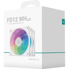 Кулер корпусний DEEPCOOL FD12 ARGB WH-3 IN 1 (R-FD12-WHAPN3-G)