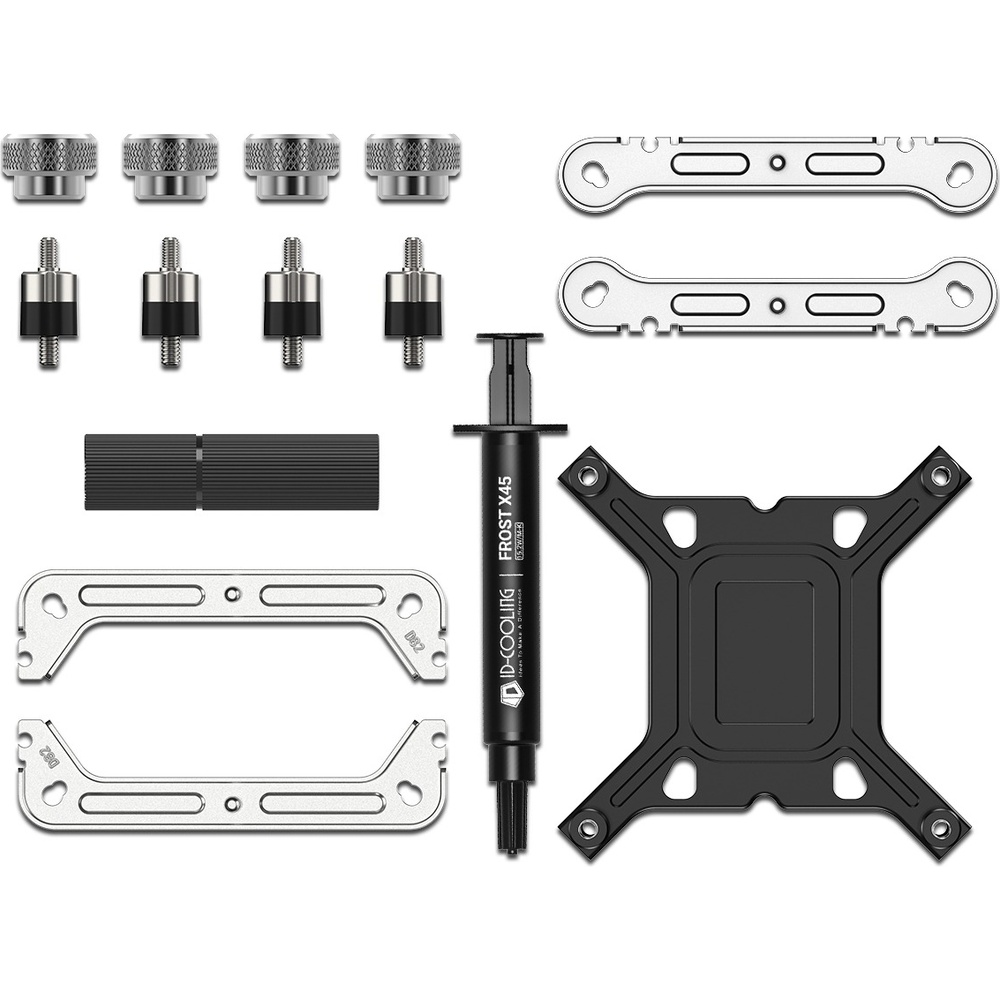 У Фокстрот Система водяного охолодження ID-COOLING FX240 LCD White