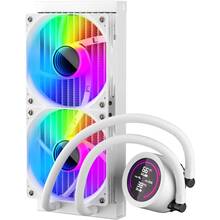 Система водяного охлаждения 1STPLAYER TS4-240 White (TS4-240-WH)