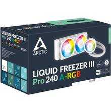 Система водяного охлаждения ARCTIC Liquid Freezer III Pro 240 A-RGB White (ACFRE00186A)