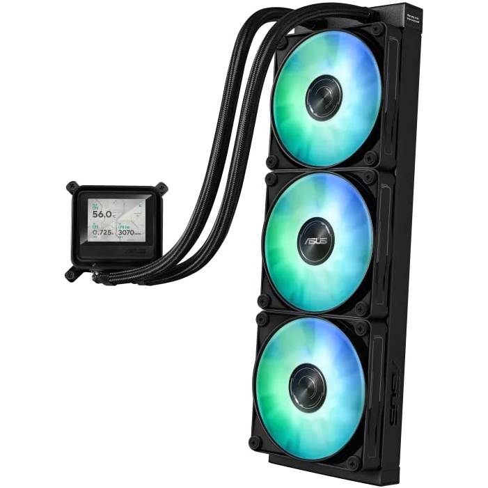 Система водяного охолодження ASUS Max Gaming LC 360 ARGB LCD Black (90RC01G1-B0EAY0) Призначення для процесора