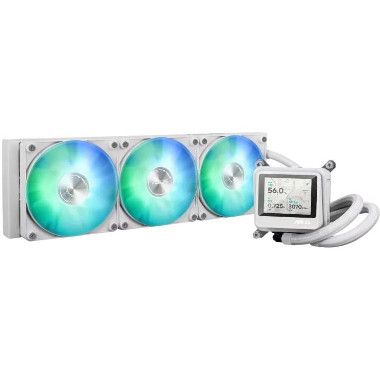 Система водяного охлаждения ASUS Max Gaming LC 360 ARGB LCD White (90RC01G2-B0EAY0) Для сокета 1851