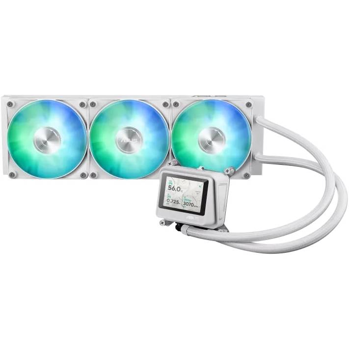 Система водяного охлаждения ASUS Max Gaming LC 360 ARGB LCD White (90RC01G2-B0EAY0) Для сокета 1700