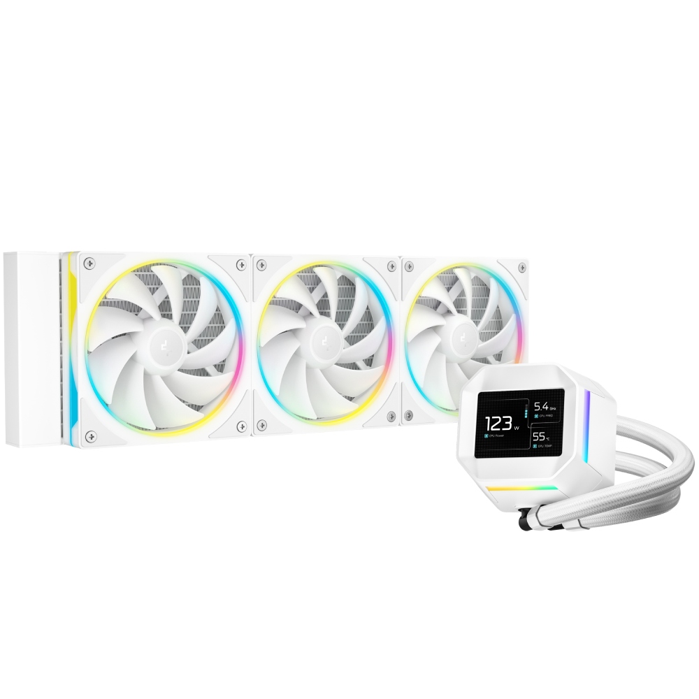 Система водяного охолодження DEEPCOOL LM360 WH (R-LM360-WHDMMC-1)
