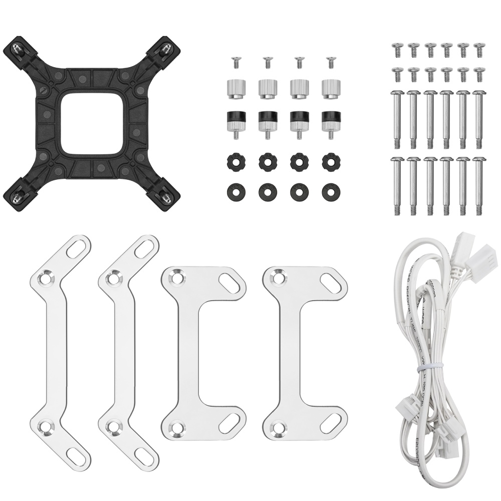 Система водяного охлаждения DEEPCOOL LQ360 Ultra ARGB WH (R-LQ360-WHASMC-G-1) Для сокета LGA1155