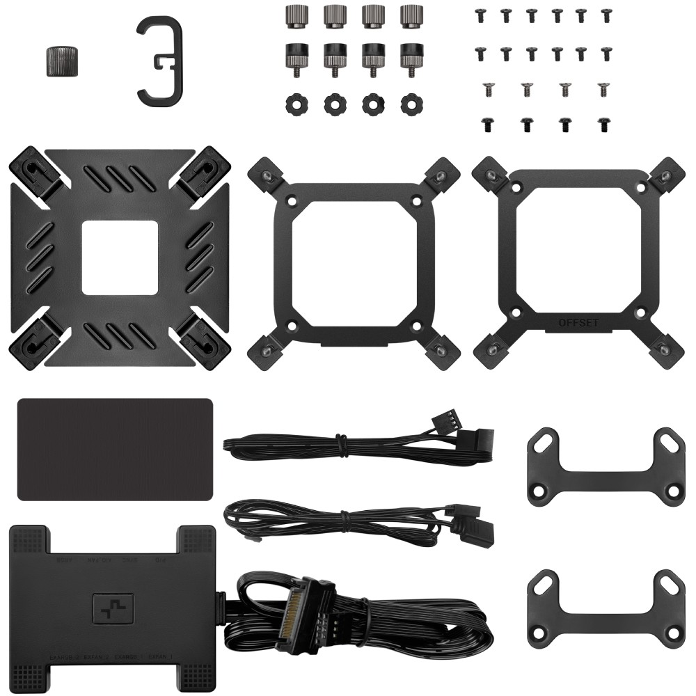 Фото Система водяного охлаження DEEPCOOL Spartacus 360 Black (R-SPT360-BKDSMP-G-1)