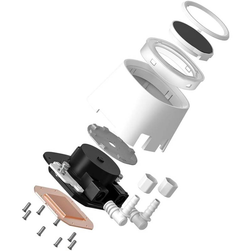 Замовити Система водяного охолодження ID-COOLING FX360 LCD White