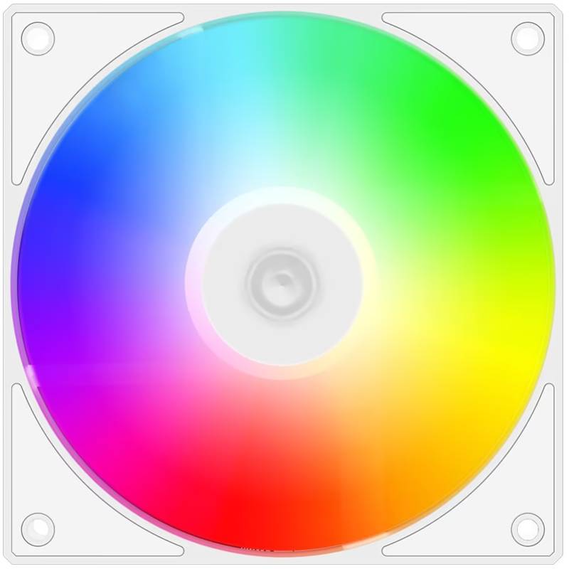 Кулер корпусний ID-COOLING AS-120-ARGB-W Призначення для корпусу