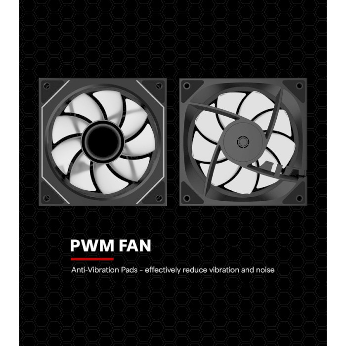 Замовити Кулер корпусний XILENCE 120mm XPF120UR.ARGB REVERSE Retail Box (XF078)