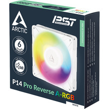 Кулер корпусный ARCTIC P14 Pro Reverse A-RGB White