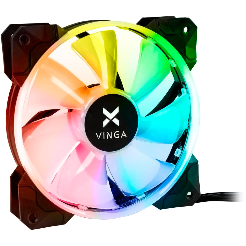 Кулер корпусный VINGA RGB fan-02