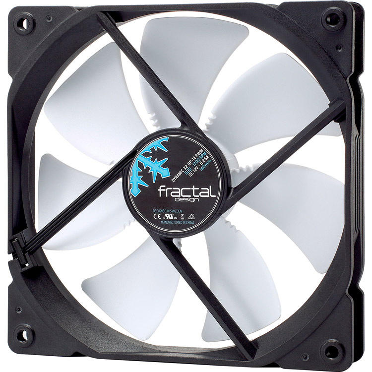 

Корпусный кулер FRACTAL DESIGN Dynamic X2 GP-14 PWM White (FD-FAN-DYN-X2-GP14-PWM-WT), 140 мм Білий Dynamic X2 GP-14 PWM