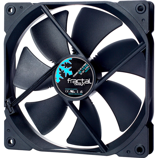 Кулер корпусный FRACTAL DESIGN Dynamic X2 GP-14 PWM Black (FD-FAN-DYN-X2-GP14-PWM-BK)