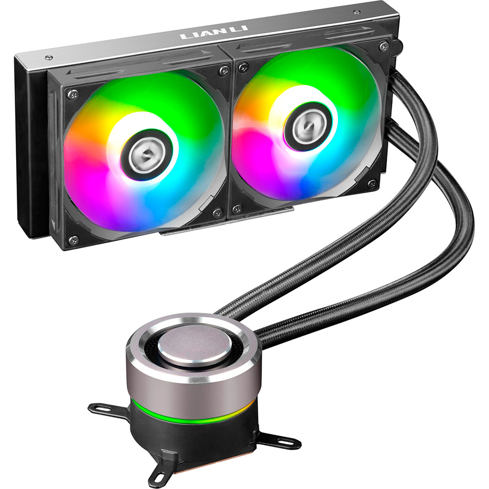 

Система водяного охлаждения Lian Li Galahad AIO 240 Black Liquid Cooler with RGB (G89.GA240B.00), Galahad AIO 240 Black with RGB