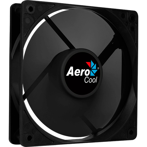 Кулер корпусный AEROCOOL Force 12 PWM Black 120 мм Назначение для корпуса