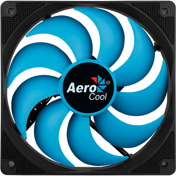 Кулер корпусний AEROCOOL Motion 12 Plus Blue 120 мм