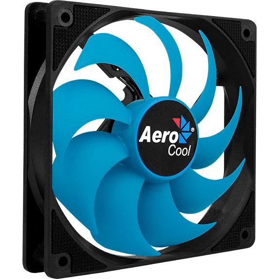 Кулер корпусный AEROCOOL Motion 12 Plus Blue 120 мм Назначение для корпуса