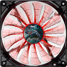 Кулер корпусний AEROCOOL Shark Fan Evil 120 Black/Orange LED